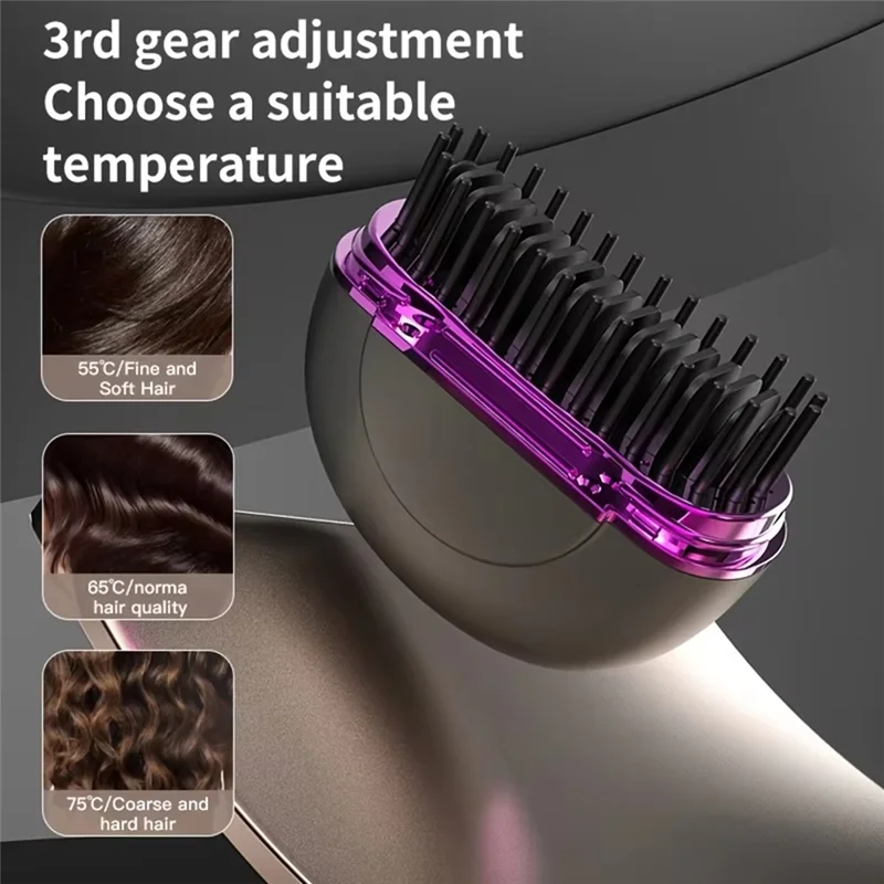Mini brosse lissante