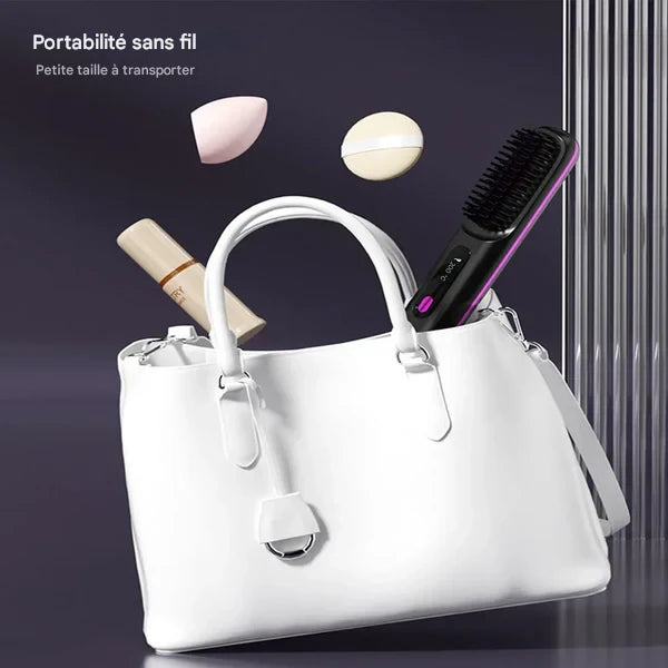 Brosse lissante sans fil Lissea : performance et mobilité