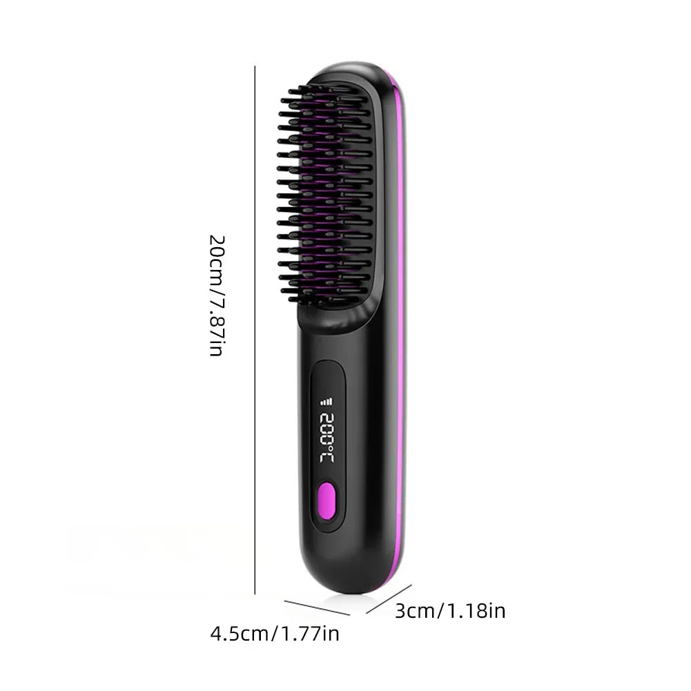 Brosse lissante