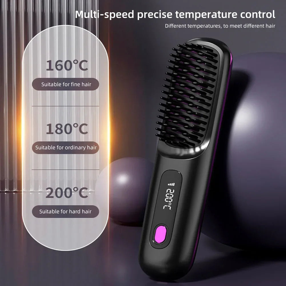 Brosse lissante