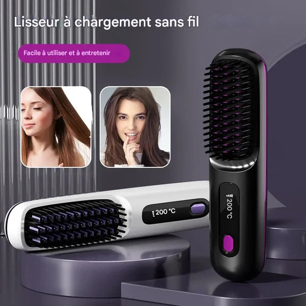 Brosse lissante sans fil Lissea : performance et mobilité