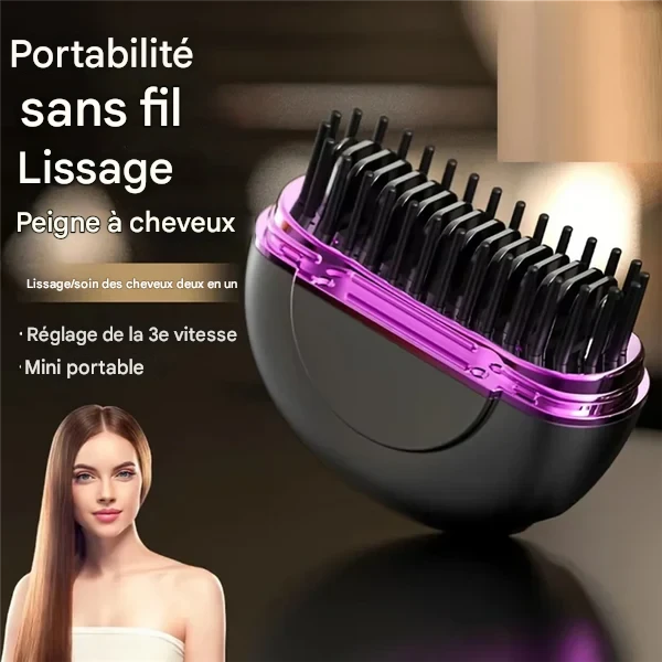 Brosse Lissante Électrique Compacte Lissea – Pour un Lissage Parfait