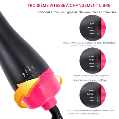 Brosse Soufflante Ionique Lissea – Brillance & Soin des Cheveux