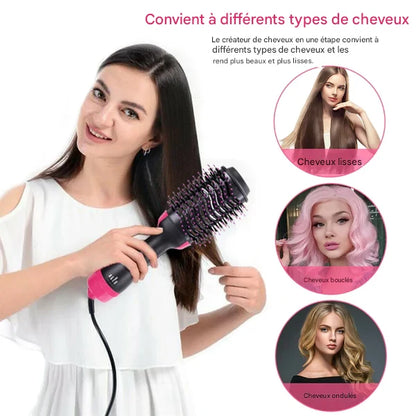 Brosse Soufflante Ionique Lissea – Brillance & Soin des Cheveux