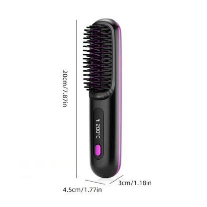 Brosse lissante