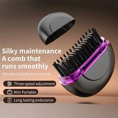 Mini brosse lissante