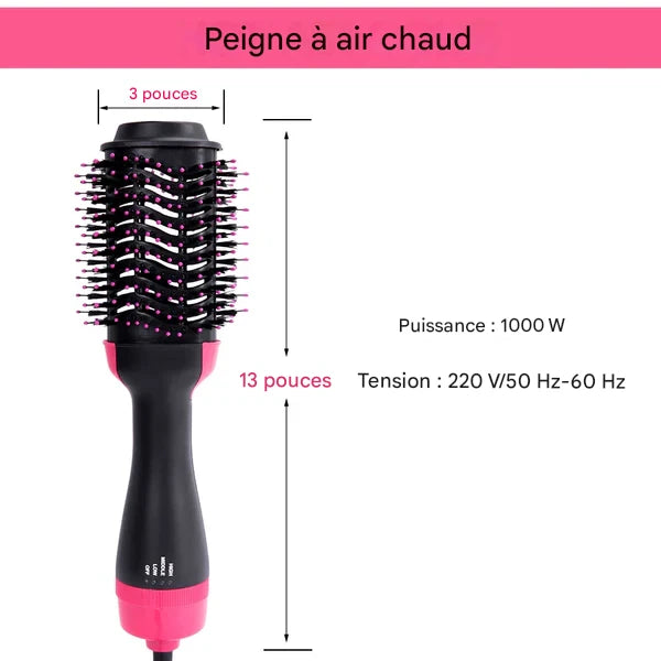Brosse Soufflante Ionique Lissea – Brillance & Soin des Cheveux