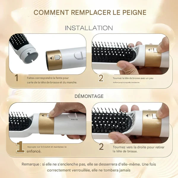Ensemble coiffure 5-en-1 Lissea – Polyvalence et performance