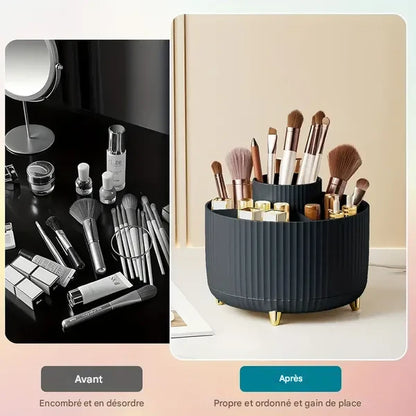Organisateur Maquillage 360° Lissea : Design Compact et Fonctionnel